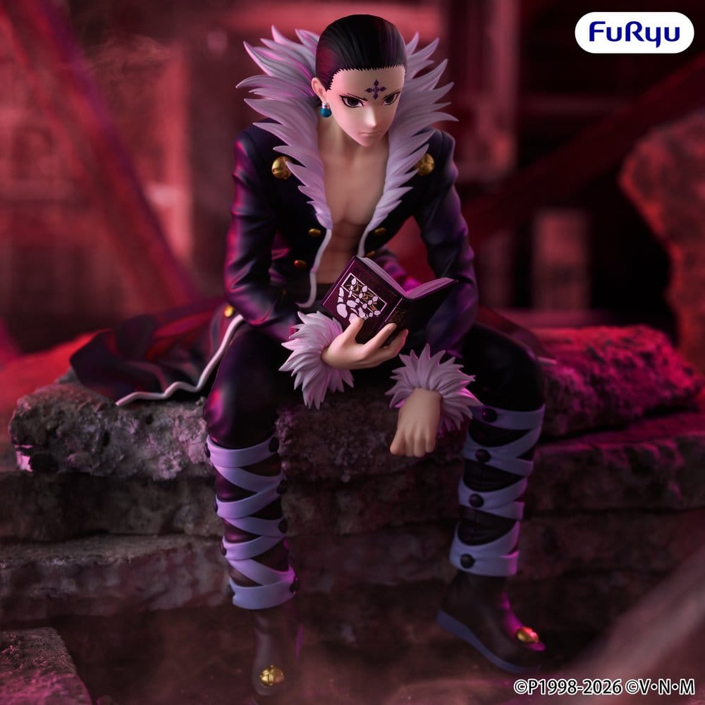 PREORDINE+ 03/2027 Hunter x Hunter Noodle Stopper PVC Figure Chrollo vol.2 14 cm