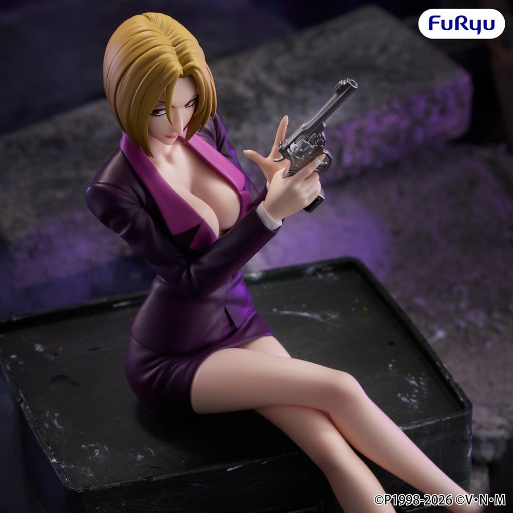 PREORDINE+ 03/2027 Hunter x Hunter Noodle Stopper PVC Figure Pakunoda 15 cm