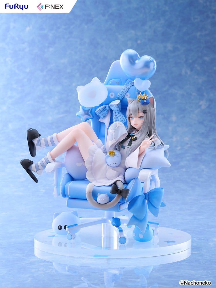 PREORDINE+ 09/2027 Virtual YouTuber F:NEX PVC Figure 1/7 Nachoneko Birthday Ver. 24 cm