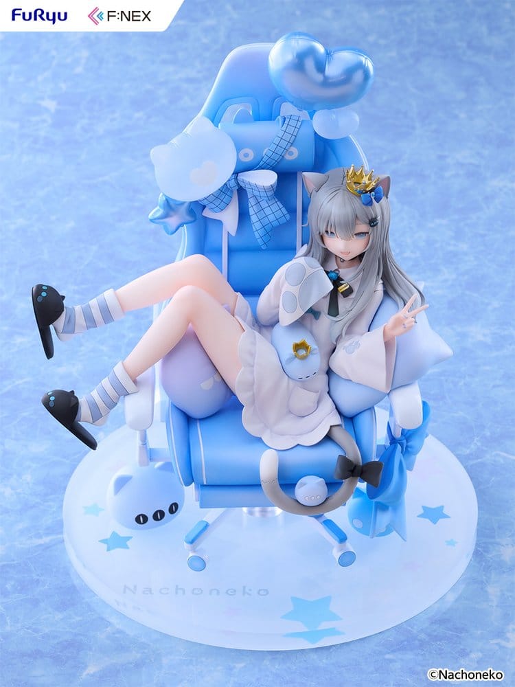 PREORDINE+ 09/2027 Virtual YouTuber F:NEX PVC Figure 1/7 Nachoneko Birthday Ver. 24 cm
