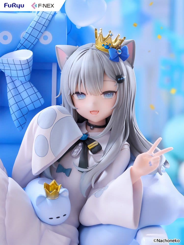 PREORDINE+ 09/2027 Virtual YouTuber F:NEX PVC Figure 1/7 Nachoneko Birthday Ver. 24 cm