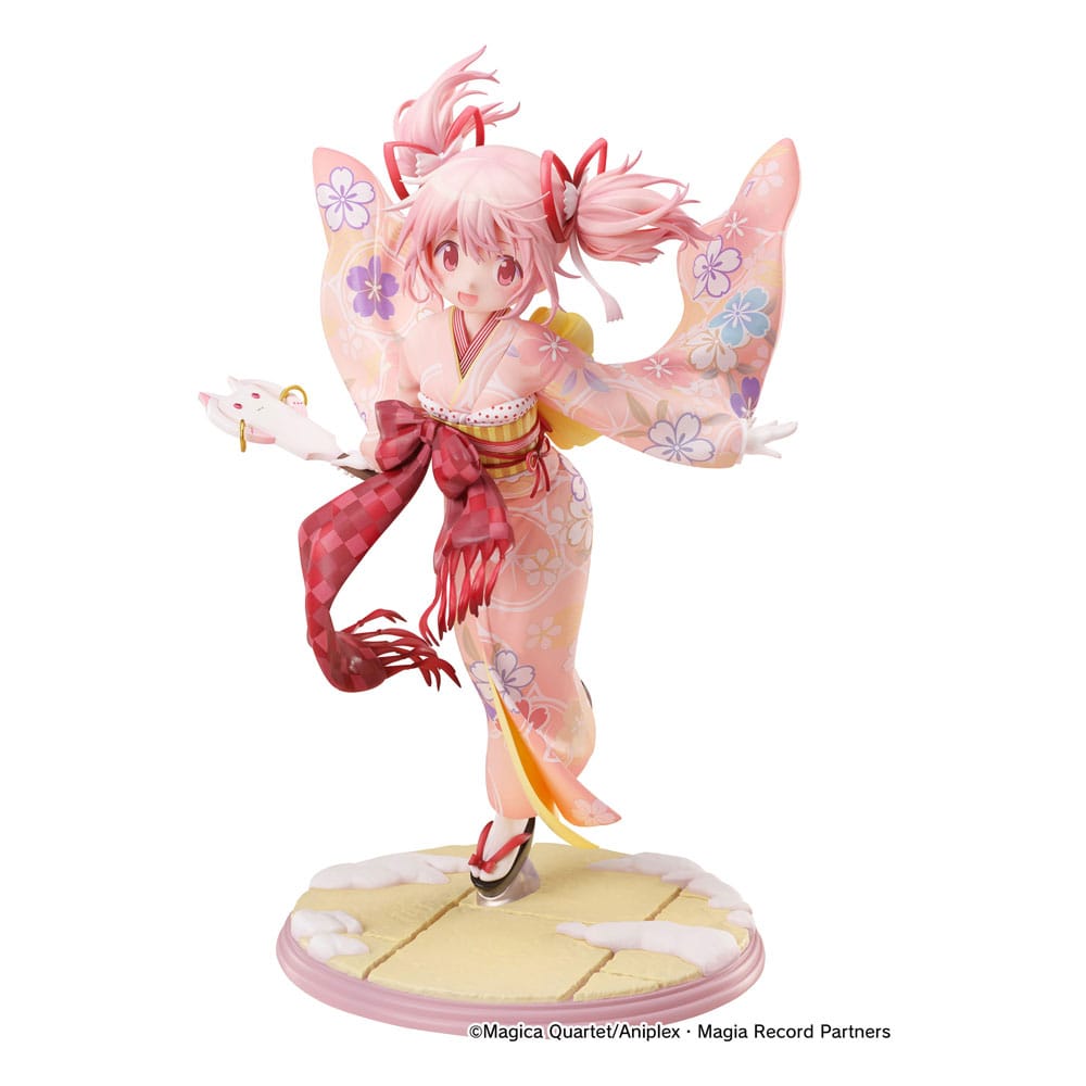 PREORDINE 04/2026 Puella Magi Madoka Magica Side Story Magia Record PVC Statue 1/7 Madoka Kaname Kimono Ver. 22 cm (PREORDINE NON CANCELLABILE)