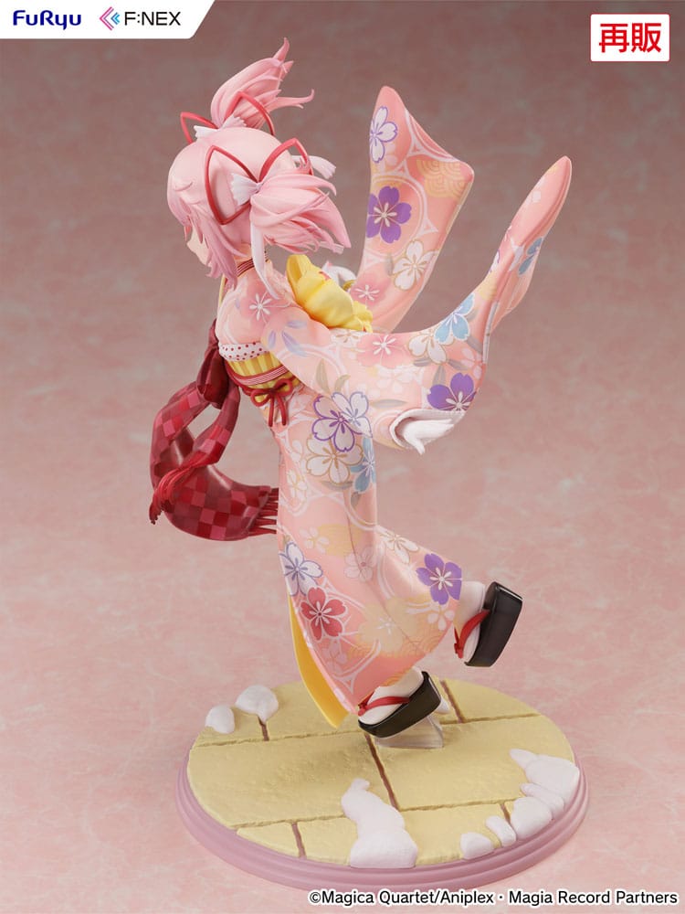 PREORDINE 04/2026 Puella Magi Madoka Magica Side Story Magia Record PVC Statue 1/7 Madoka Kaname Kimono Ver. 22 cm (PREORDINE NON CANCELLABILE)
