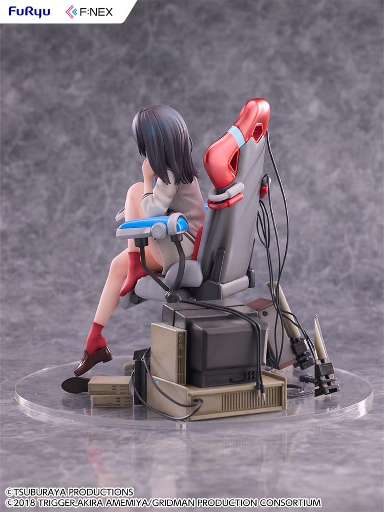 VORBESTELLUNG+ 01/2027 (NICHT STORNIERBAR) SSSS. Gridman Universe F:NEX PVC Statue Rikka Takarada Gaming Chair Ver. 19 cm
