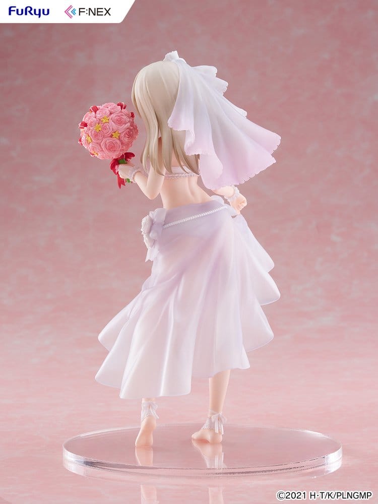 PREORDINE+ 04/2027 (NON CANCELLABILE) Fate/kaleid liner Prisma Illya: Licht - The Nameless Girl F:NEX PVC Figure 1/7 Illyasviel von Einzbern Wedding Swimsuit Ver. 21 cm