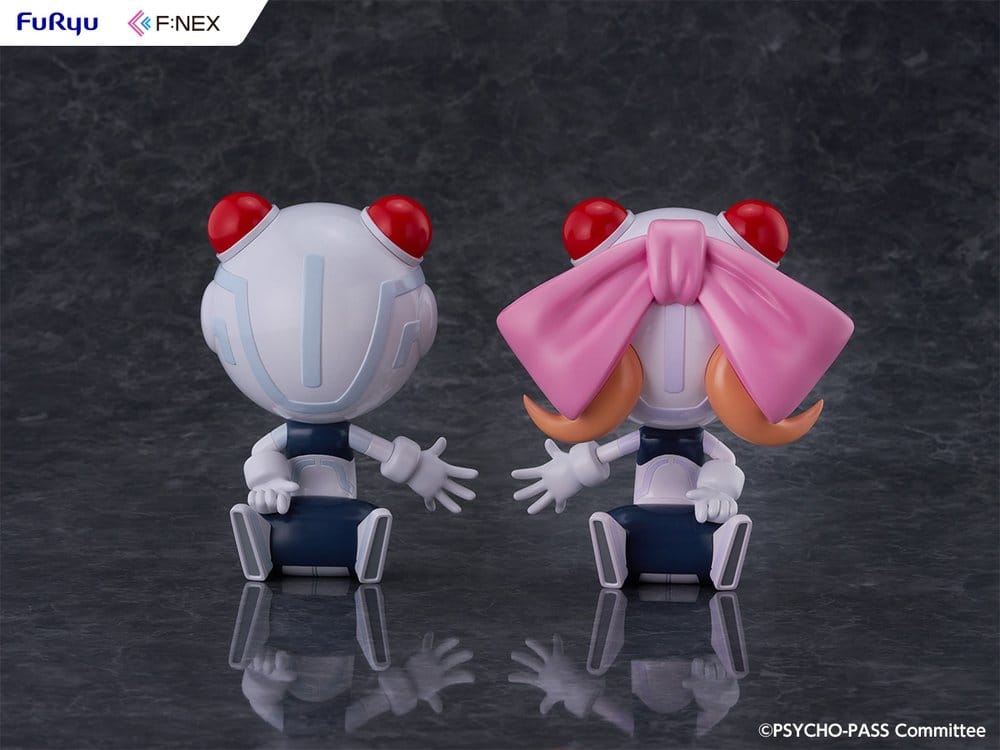 VORBESTELLUNG+ 09/2027 Psycho-Pass: Providence F:NEX PVC Figuren 2er-Pack Komissa Taro & Komissa Hanako 15 cm