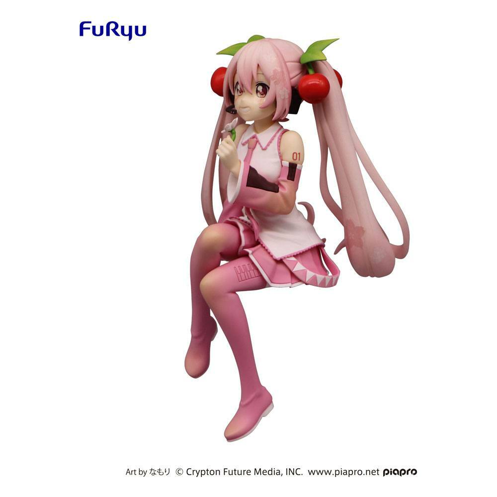 Hatsune Miku Noodle Stopper PVC Statue Sakura Miku 2022 Ver.