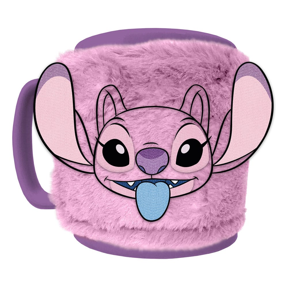 MADE TO ORDER Lilo &amp; Stitch Fuzzy Mug Angel
