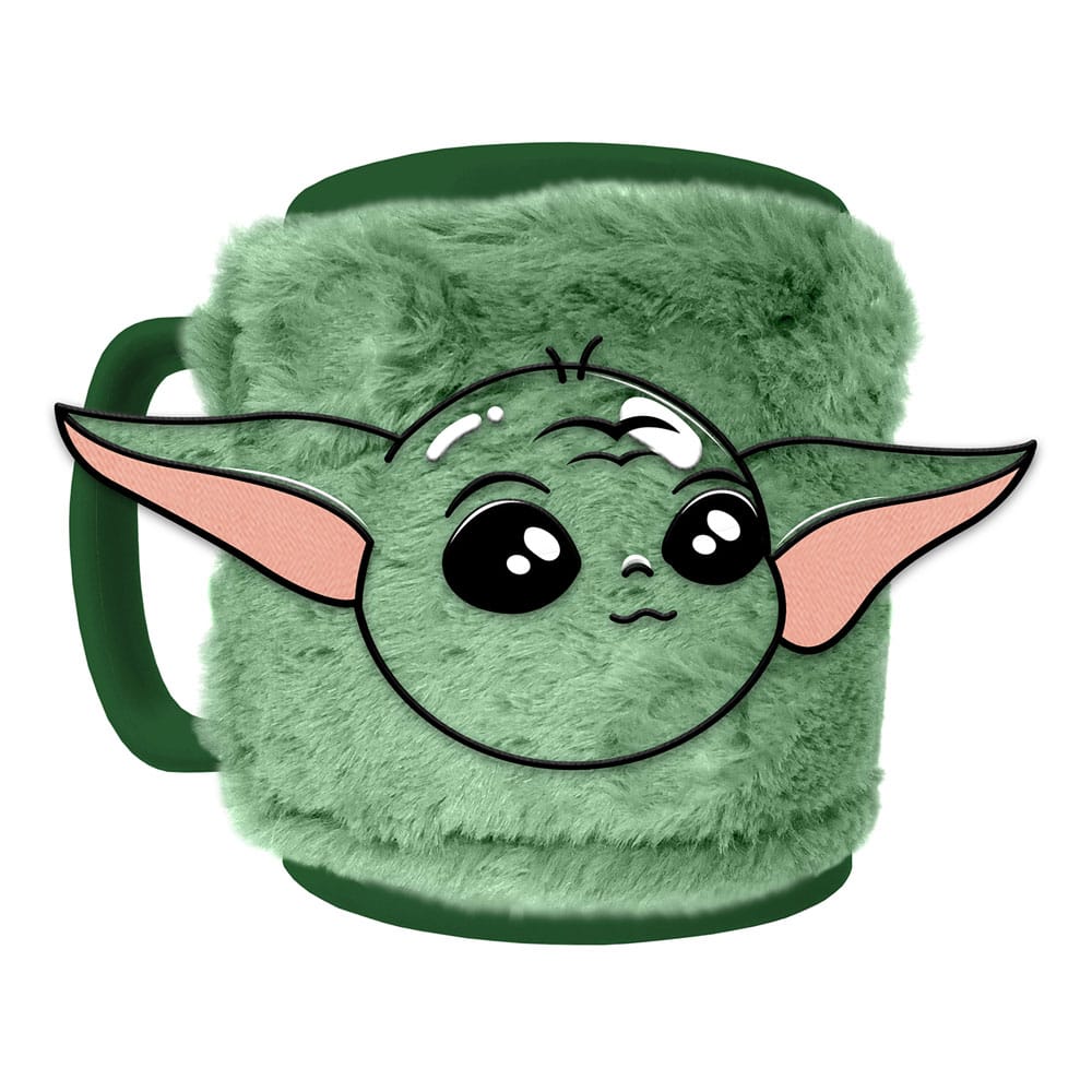 MADE TO ORDER Star Wars The Mandalorian Fuzzy Mug Grogu