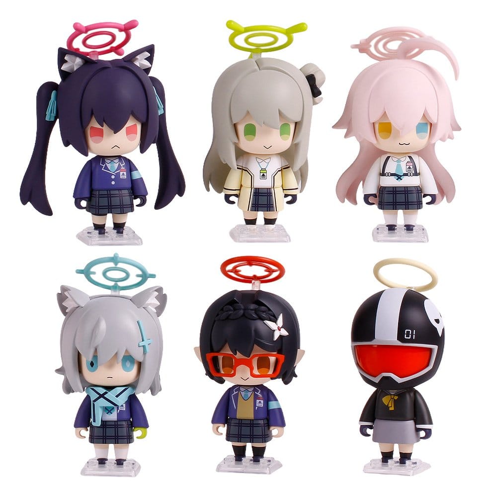 PREORDINE+ 05/2027 Blue Archive FigRiq Mini Figures Series Vol. 1 8 cm Blind Box Assortment (6)