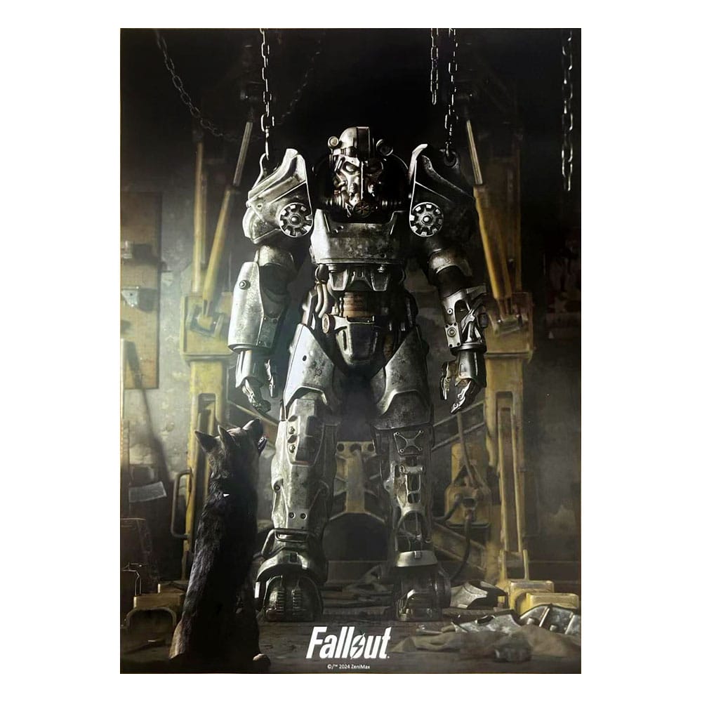 MADE TO ORDER Fallout 4 Art Print Power Armor 30 x 40 cm - unframed *SPECIAL PRICE*