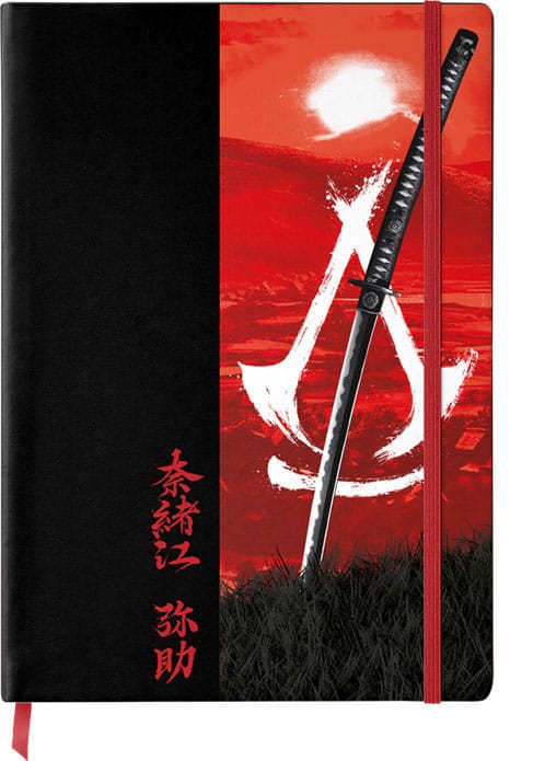 Assassin's Creed Shadows Notizbuch A5 Katana Sun