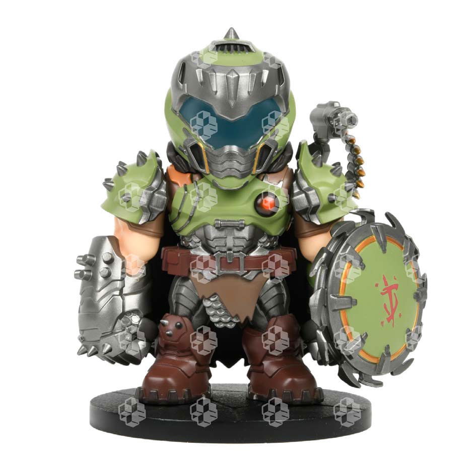 Auf Bestellung gefertigt: Doom The Dark Ages PVC-Figur Doom Slayer, 9 cm