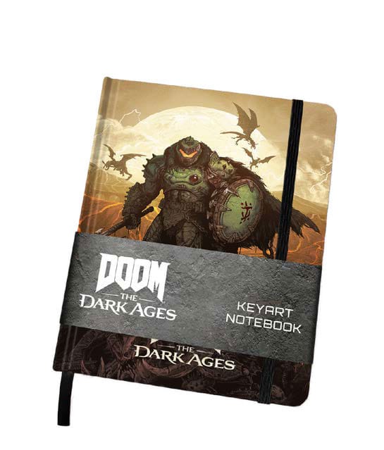 Doom The Dark Ages Notizbuch A5 Keyart (auf Bestellung gefertigt) – AUSVERKAUFT