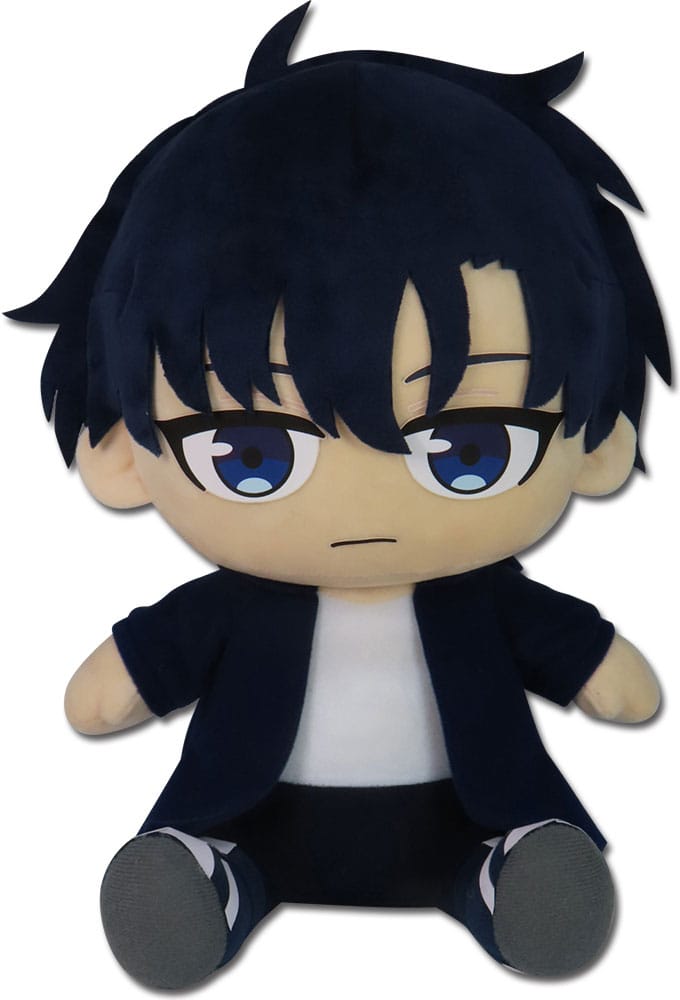 MADE TO ORDER Solo Leveling Plush Figure Sung Jinwoo Siting #2 30cm