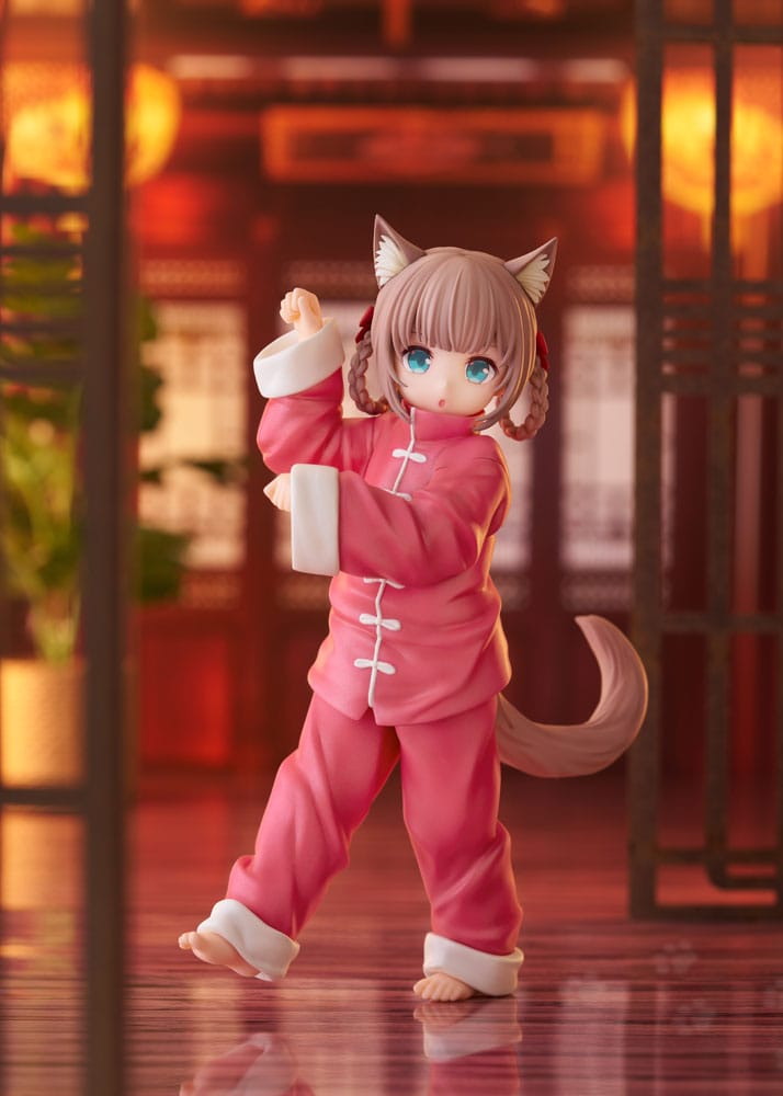 SU ORDINAZIONE My Cat Is a Kawaii Girl Palette Dress-Up Collection Statue Kinako Nyang fu Ver. 15 cm