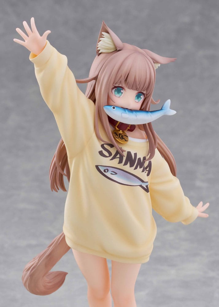SU ORDINAZIONE My Cat Is a Kawaii Girl Statue 1/6 Kinako Play With Ver. AmiAmi Limited Edition 21 cm