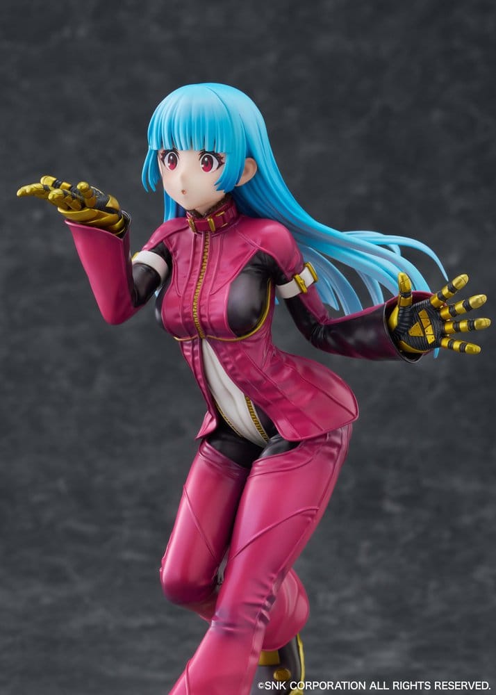 PREORDINE+ CHIUSO 01/2027 (NON CANCELLABILE) The King of Fighters XV PVC Statue 1/7 Kula Diamond AmiAmi Limited Edition 24 cm