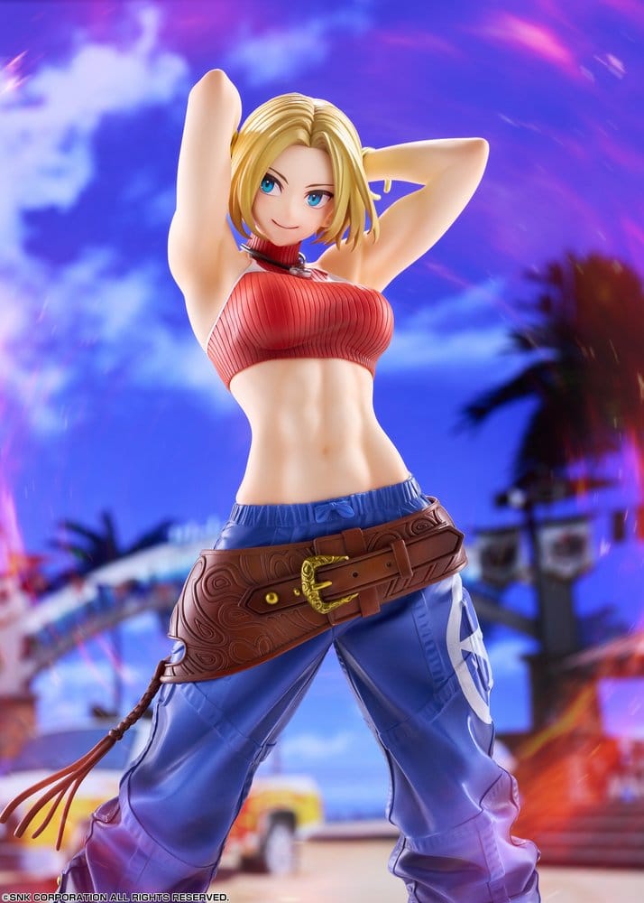 PREORDINE+ 08/2027 Fighting Girls Collection The King of Fighters XV PVC Figure 1/7 Blue Mary 26 cm