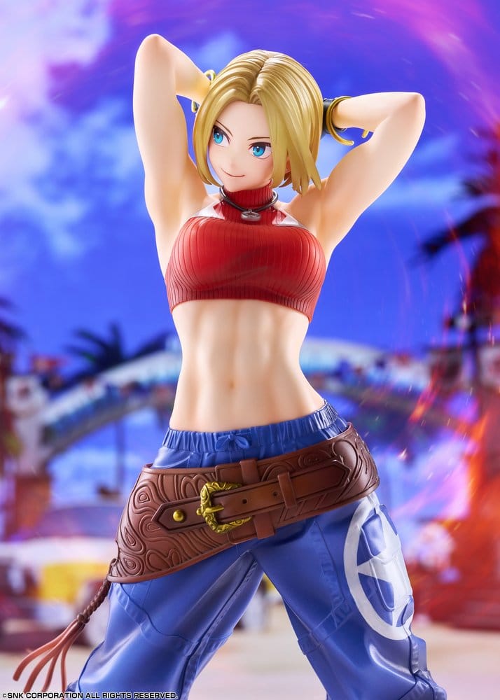 PREORDINE+ 08/2027 Fighting Girls Collection The King of Fighters XV PVC Figure 1/7 Blue Mary 26 cm