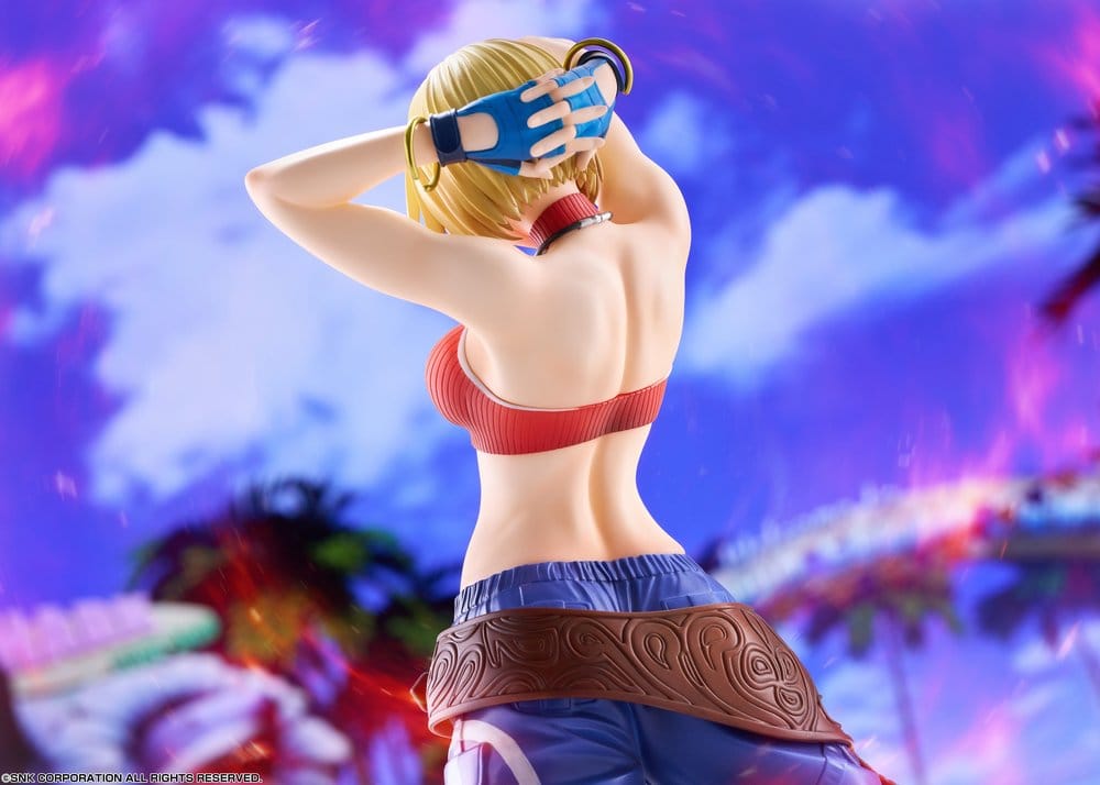 PREORDINE+ 08/2027 Fighting Girls Collection The King of Fighters XV PVC Figure 1/7 Blue Mary 26 cm