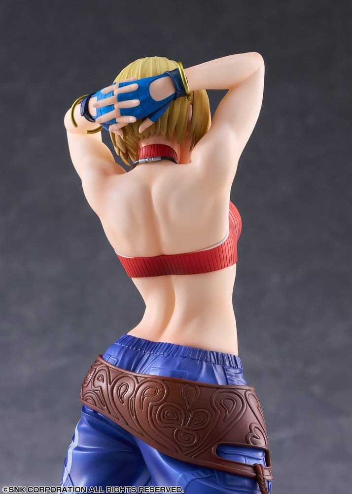 PREORDINE+ 08/2027 Fighting Girls Collection The King of Fighters XV PVC Figure 1/7 Blue Mary AmiAmi Limited Edition 26 cm
