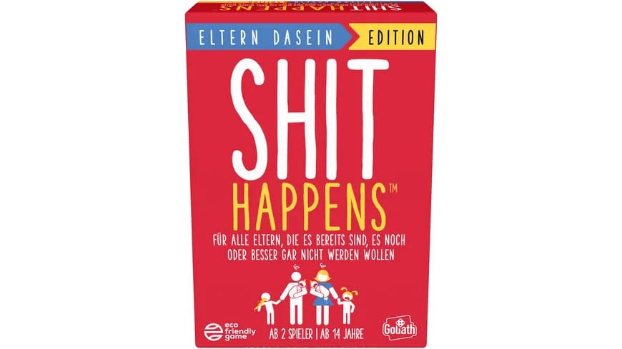 MADE TO ORDER Card Game Shit Happens Parenting Edition - German *SPECIAL PRICE*
