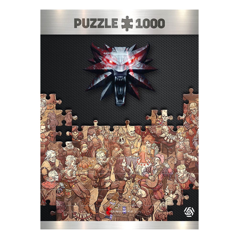AUF BESTELLUNG gefertigtes The Witcher Premium Puzzle Geburtstag (1000 Teile) *SONDERPREIS*