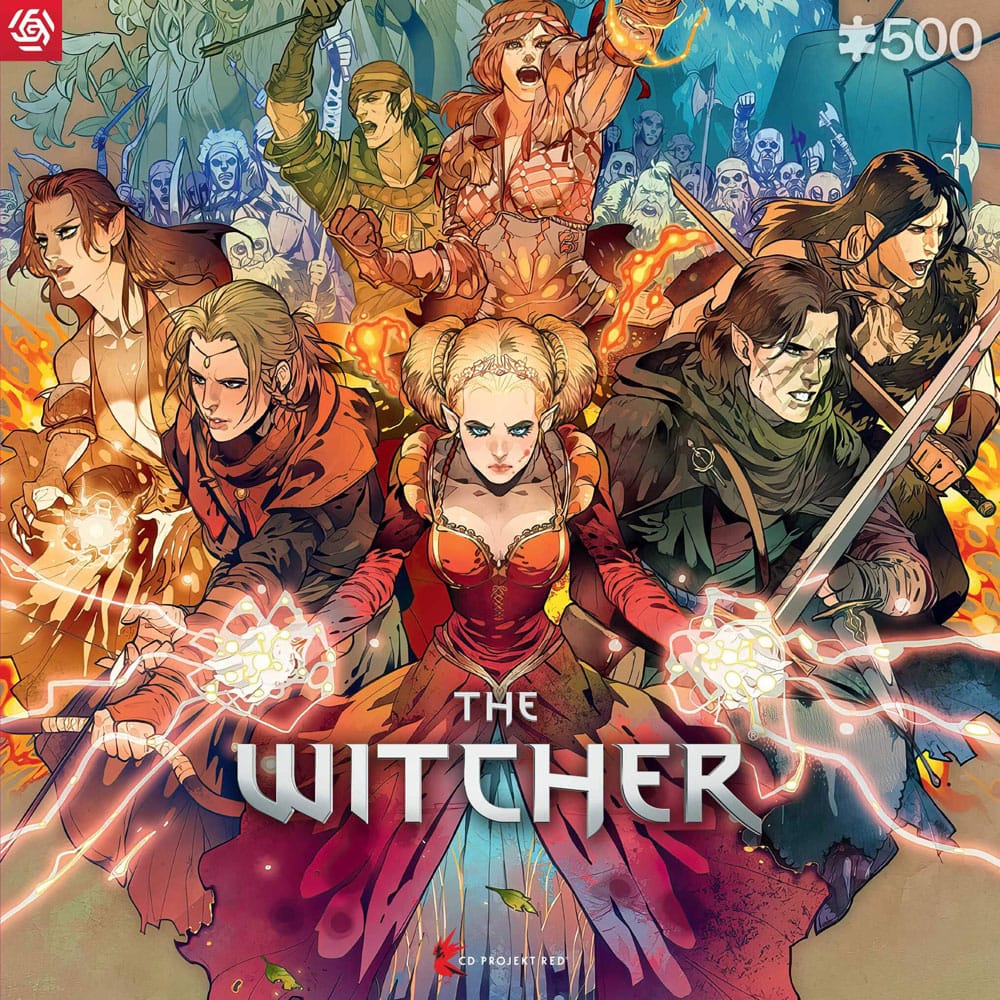SU ORDINAZIONE The Witcher Gaming Puzzle Scoia'tael (500 pieces)