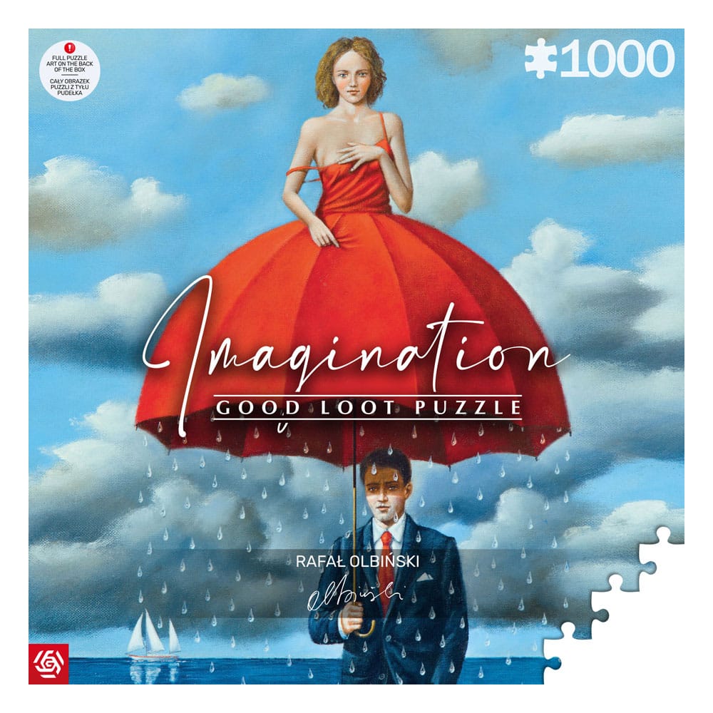 AUF BESTELLUNG GEFERTIGT Rafal Olbinski Fantasiepuzzle Verteidigung gegen Banalität (1000 Teile) *SONDERPREIS* AUSVERKAUFT