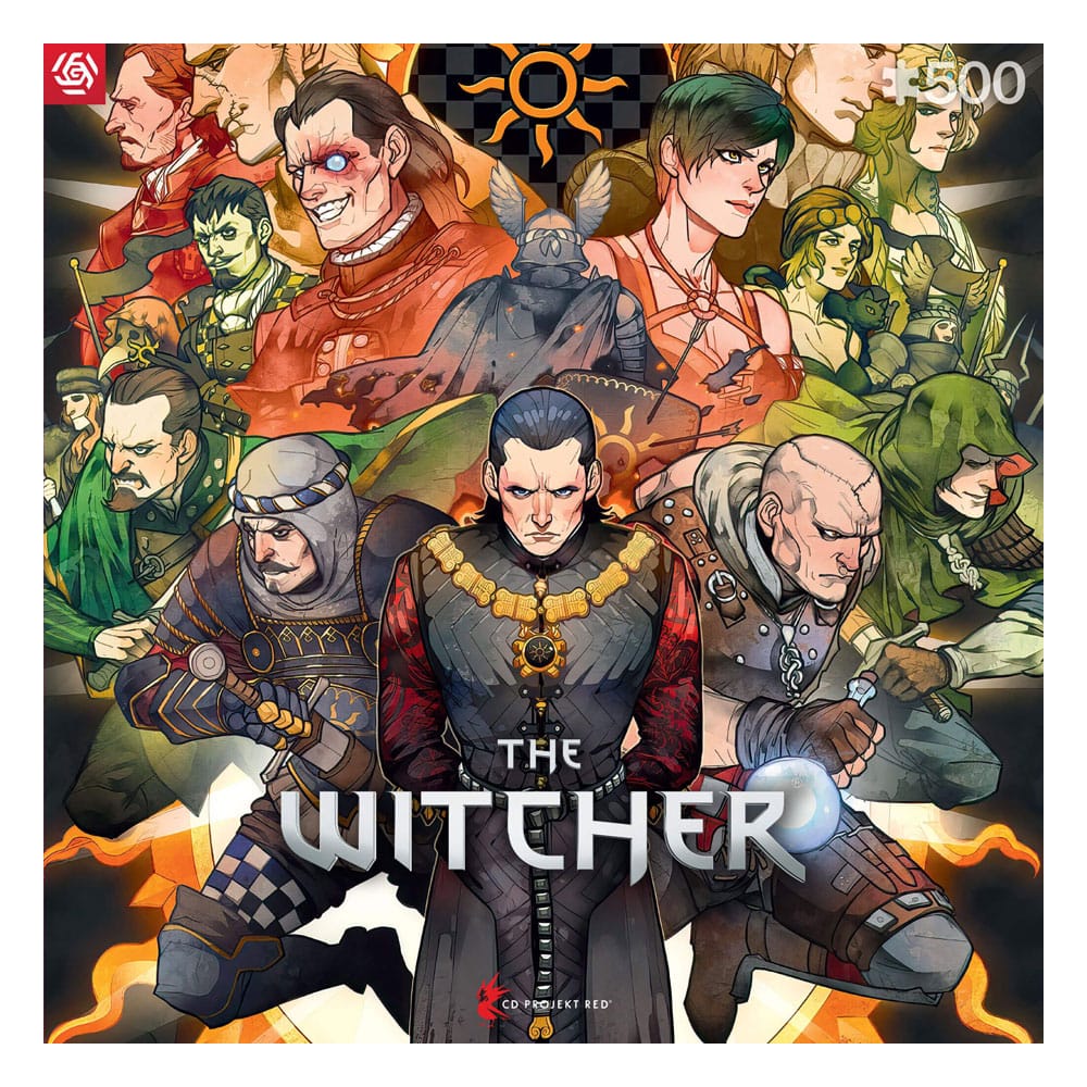 SU ORDINAZIONE The Witcher Gaming Puzzle Nilfgaard (500 pieces)