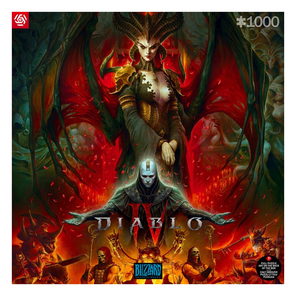 SU ORDINAZIONE Diablo IV Gaming Puzzle Lilith Composition (1000 pieces) ESAURITO