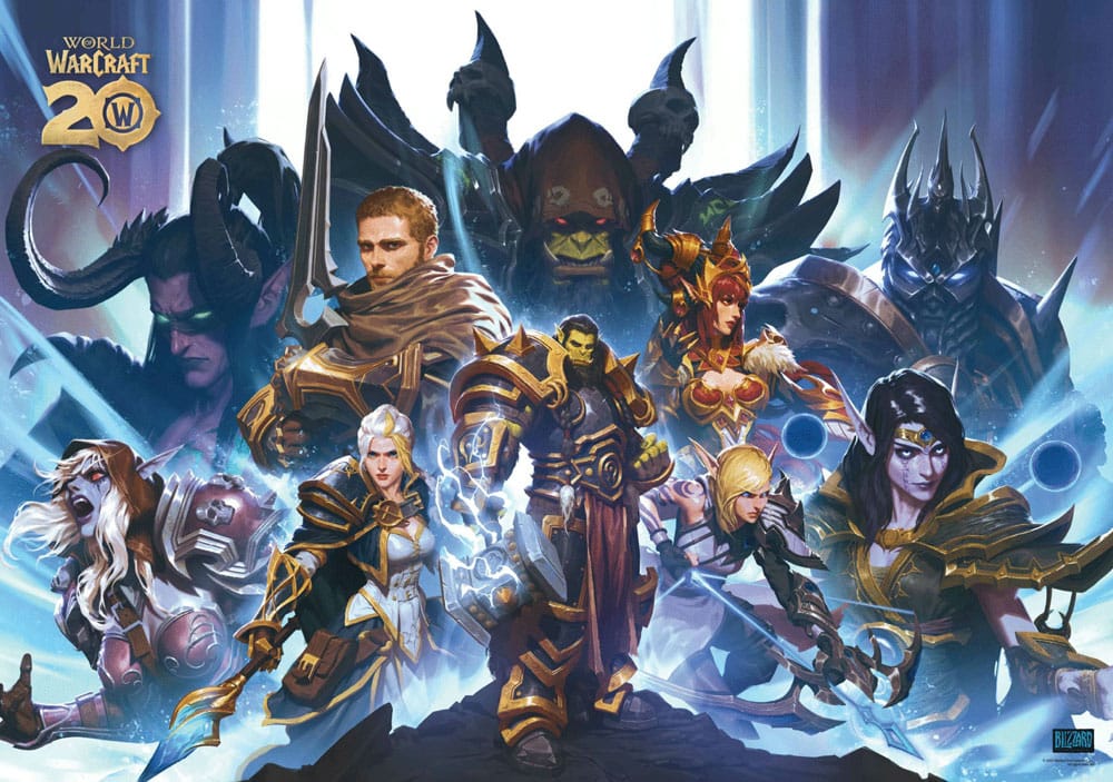 MADE TO ORDER World of Warcraft 20th Anniversary Puzzle (1000 pieces)