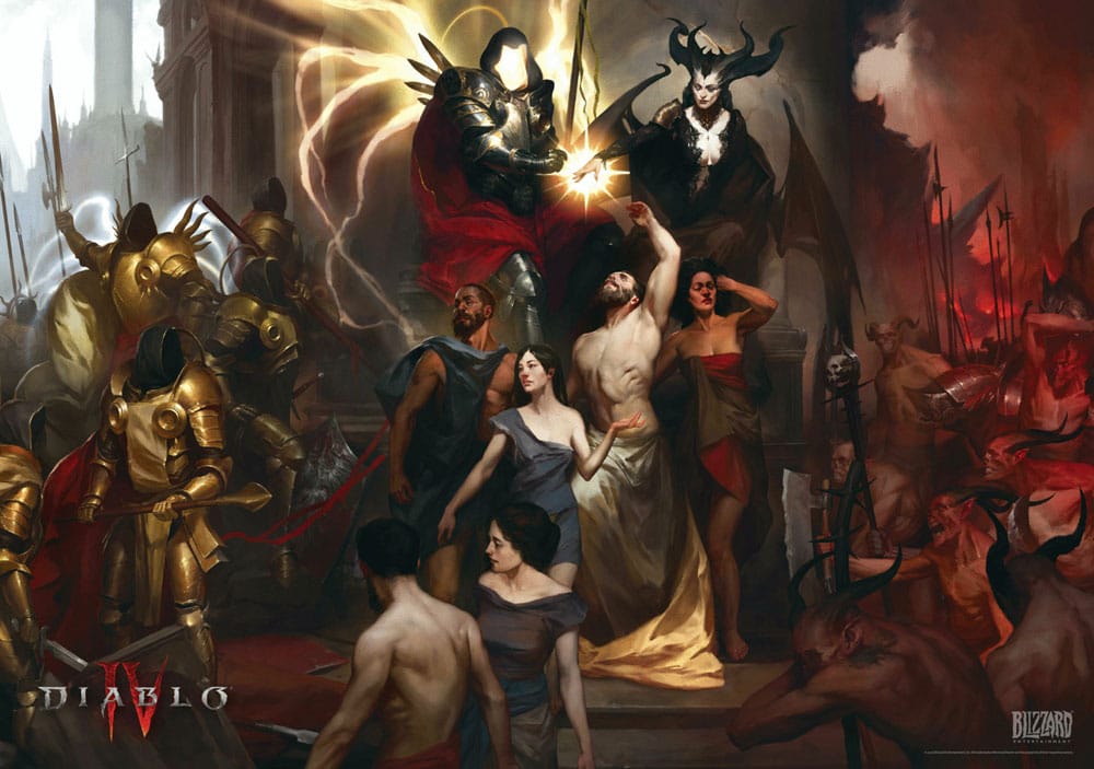 Diabo IV Puzzle: Die Geburt von Nephalem (1000 Teile) *SONDERPREIS* AUSVERKAUFT