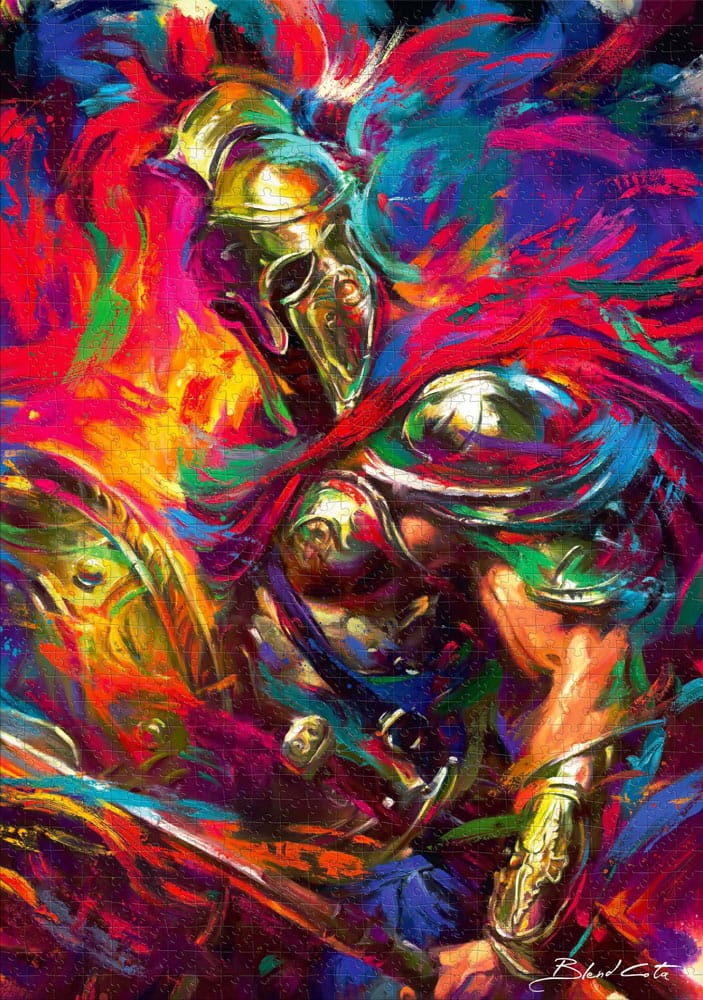 SU ORDINAZIONE Blend Cota Puzzle The Illyrian Warrior (1000 pieces)