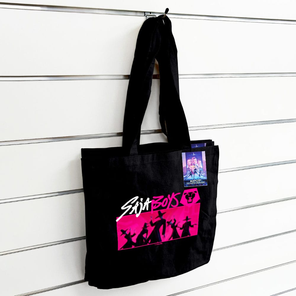 🧪 LAB | SU ORDINAZIONE KPop Demon Hunters Tote Bag Saja Boys 