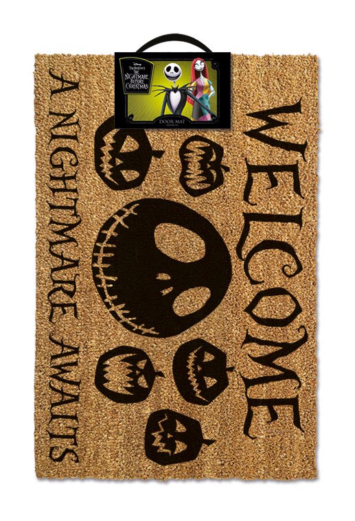 SU ORDINAZIONE Nightmare before Christmas Doormat A Nightmare Awaits 40 x 60 cm