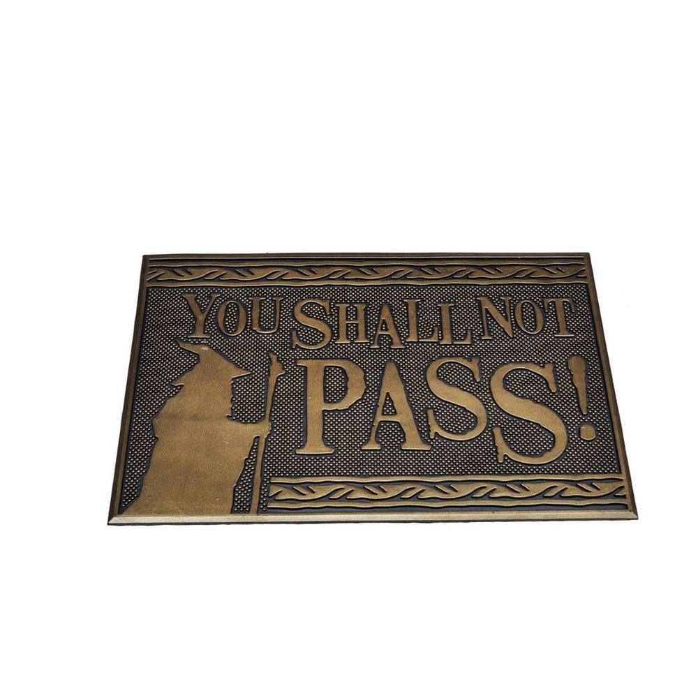 SU ORDINAZIONE Lord of the Rings Doormat You Shall Not Pass 40 x 60 cm