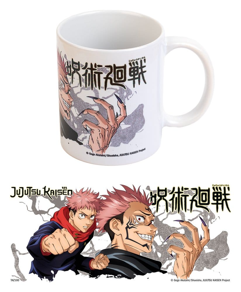 🧪 LAB | SU ORDINAZIONE Jujutsu Kaisen Yuji & Sukuna Mug 350 ml