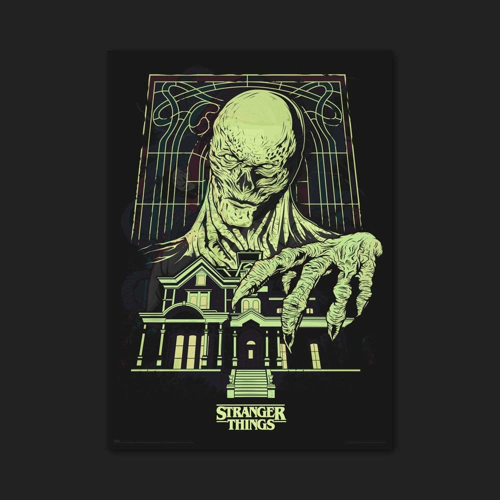 🧪 LAB | SU ORDINAZIONE Stranger Things Luminescent Poster Premium 50 x 70 cm