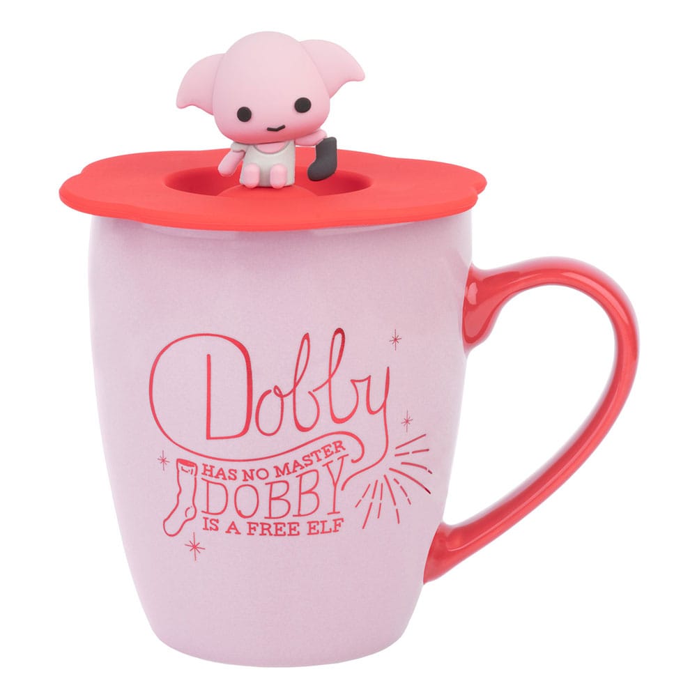 🧪 LAB | SU ORDINAZIONE Harry Potter Mug with lid Premium Ver. Dobby 