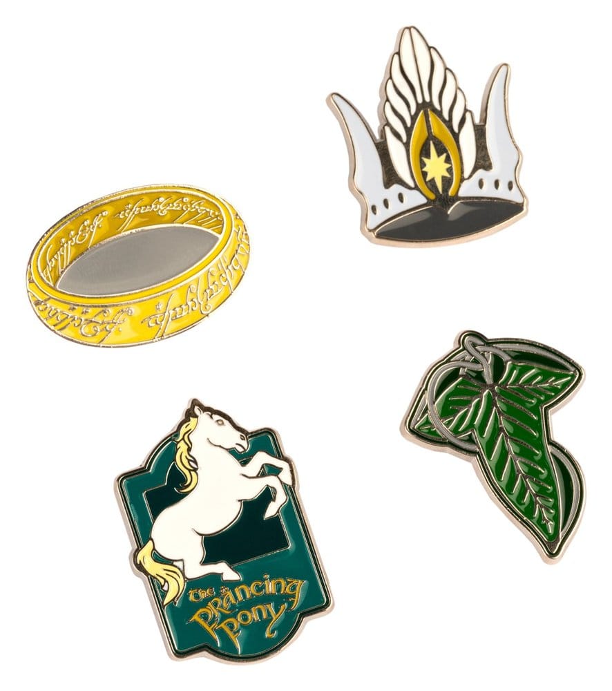 🧪 LAB | SU ORDINAZIONE The Lord of the Rings Pins Set of 4