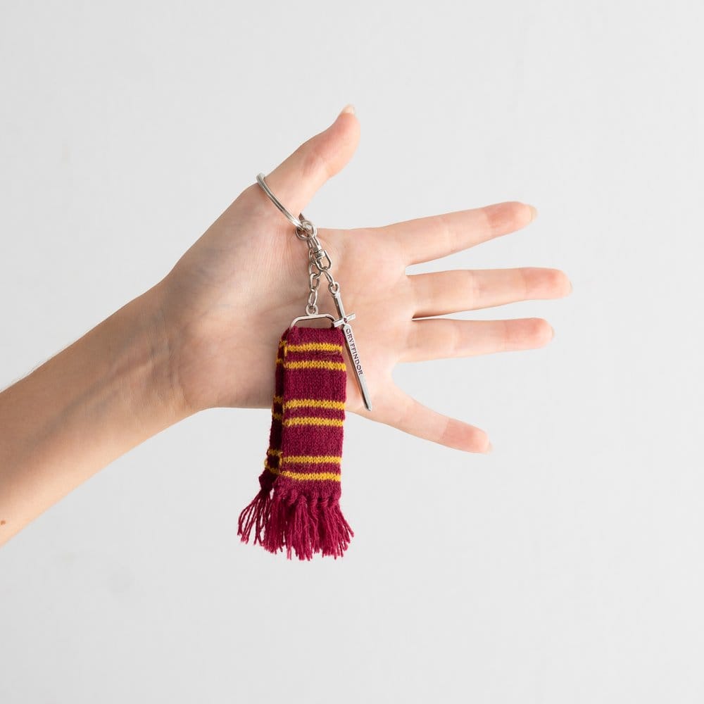 🧪 LAB | SU ORDINAZIONE Harry Potter Keyring Gryffindor Scarf 15 cm