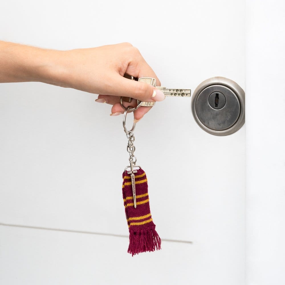 🧪 LAB | SU ORDINAZIONE Harry Potter Keyring Gryffindor Scarf 15 cm