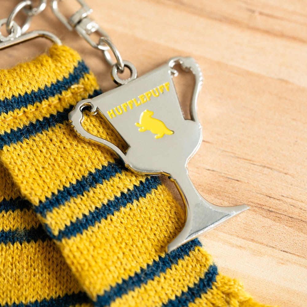 🧪 LAB | SU ORDINAZIONE Harry Potter Keyring Hufflepuff Scarf 15 cm