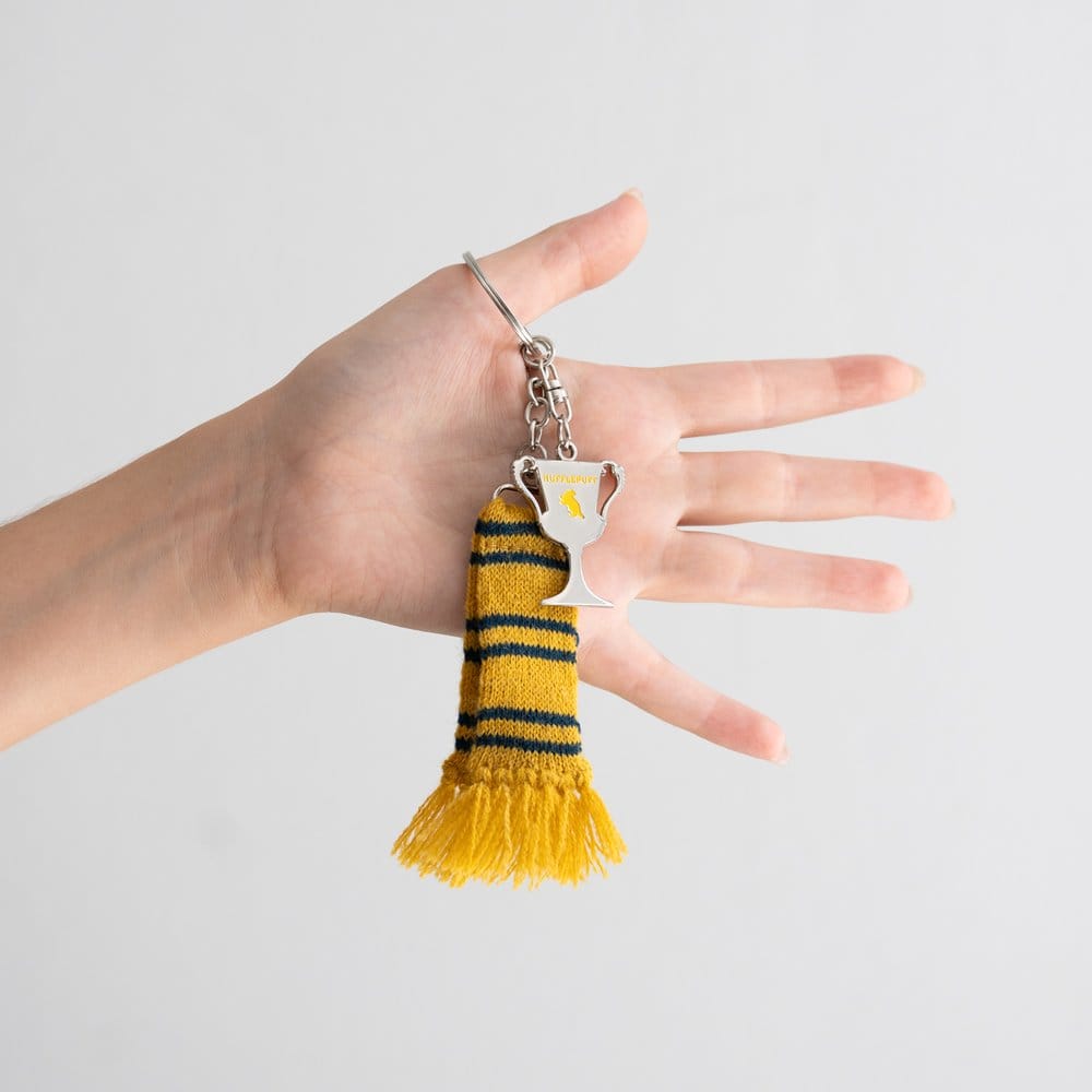 🧪 LAB | SU ORDINAZIONE Harry Potter Keyring Hufflepuff Scarf 15 cm