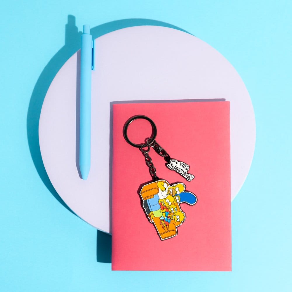 🧪 LAB | SU ORDINAZIONE The Simpsons Keychain Family 5 x 12 cm