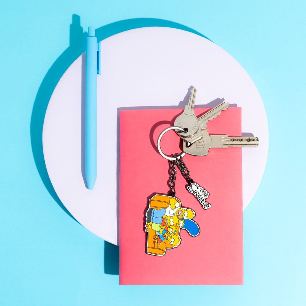 🧪 LAB | SU ORDINAZIONE The Simpsons Keychain Family 5 x 12 cm