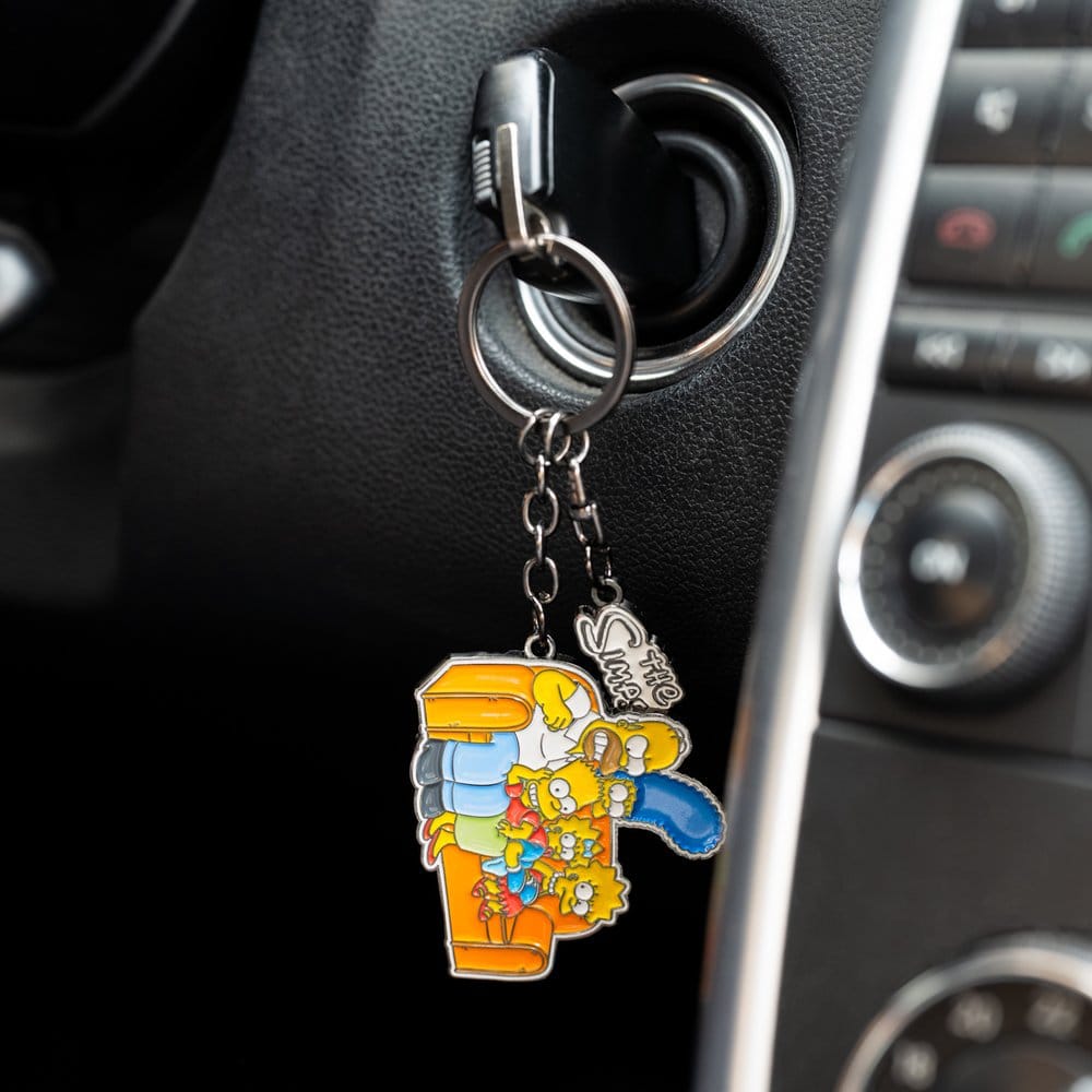 🧪 LAB | SU ORDINAZIONE The Simpsons Keychain Family 5 x 12 cm