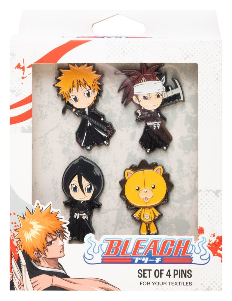 🧪 LAB | SU ORDINAZIONE Bleach Pin Badges Set of 4